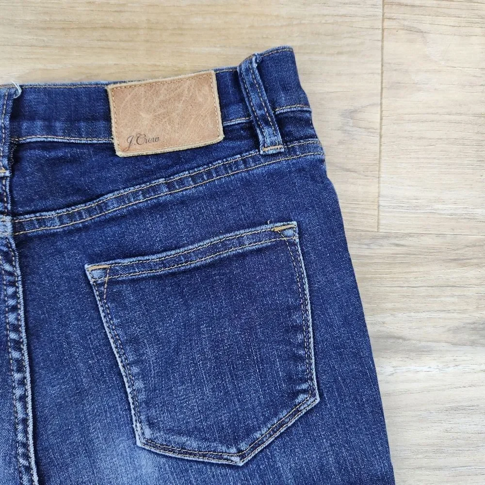🔹️J. Crew Blue The Lookout High Rise Skinny Jeans Size 4/27